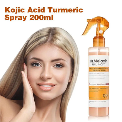Body Spray Exfoliating Kojic Acid Peeling Shot Tightening Skin