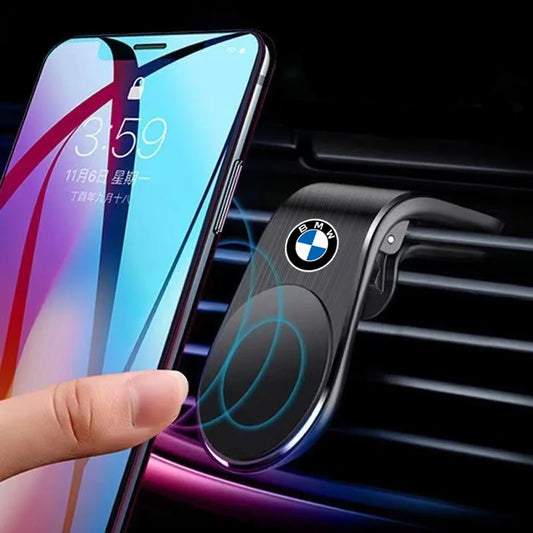 Magnetic Car Phone Holder Metal Stand - TopTrendingCart.com