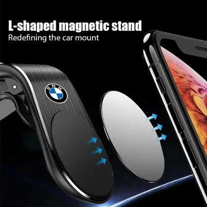 Magnetic Car Phone Holder Metal Stand - TopTrendingCart.com